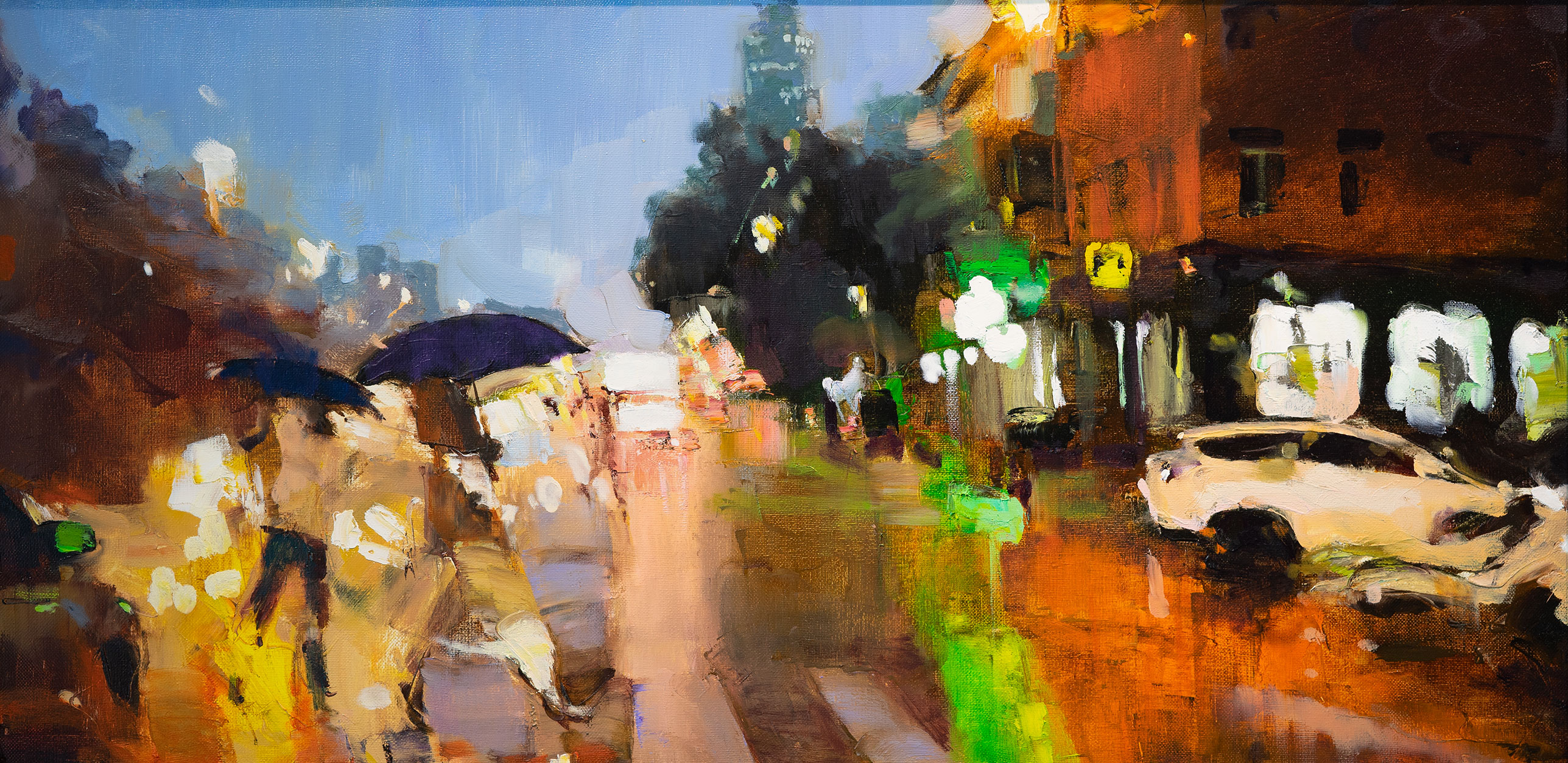 The Pedestrians - 1, Sergei Prokhorov, Buy the painting Oil