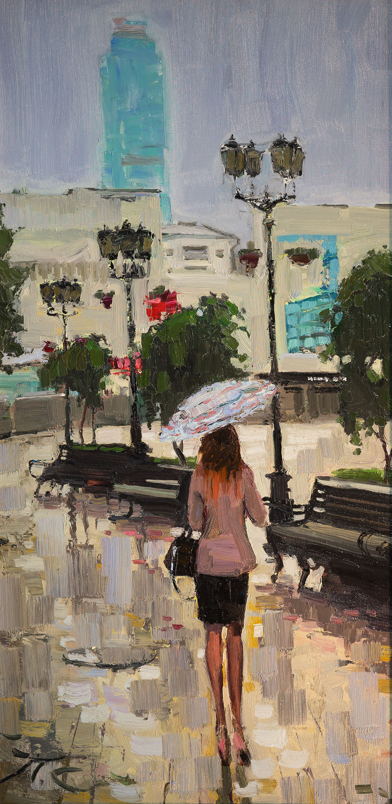 The Rainy Day - 1, Sergei Prokhorov, Buy the painting Oil