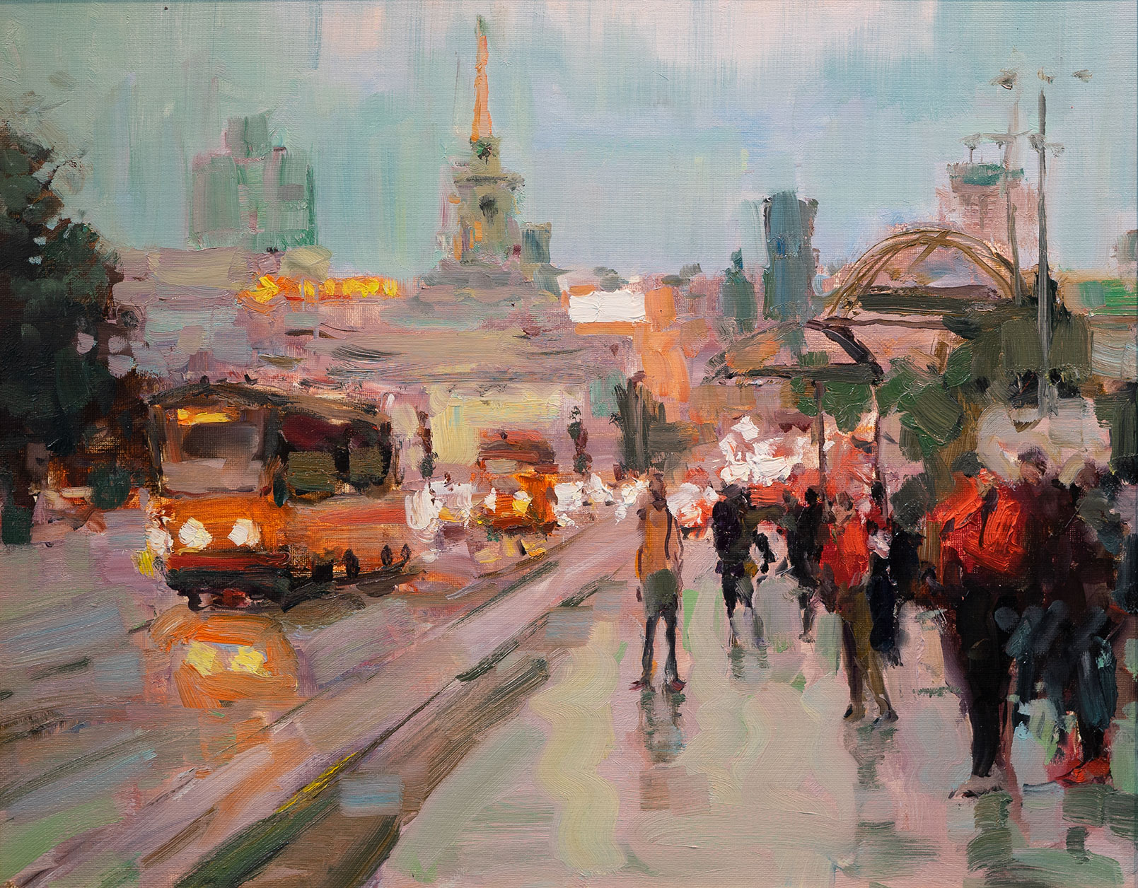 The Avenue - 1, Sergei Prokhorov, Buy the painting Oil