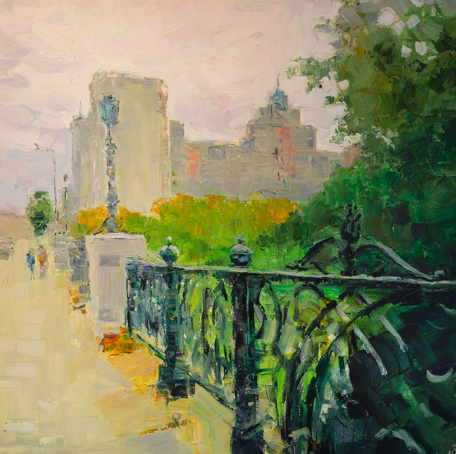 Ekaterinburg. On the royal bridge - 1, Sergei Prokhorov, Buy the painting Oil