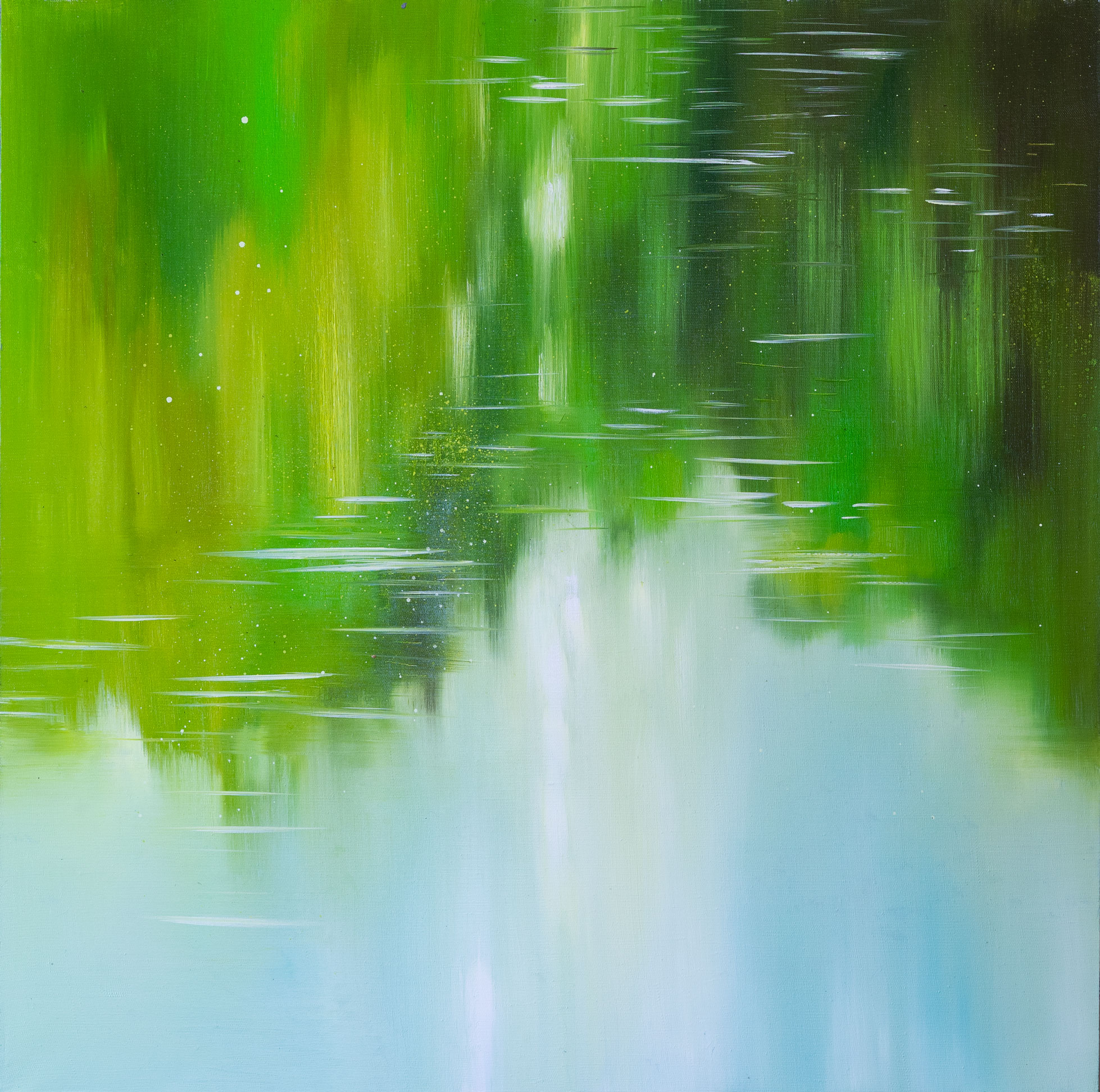 The Reflection in the Lake - 1, Anastasia Popova, Buy the painting Oil