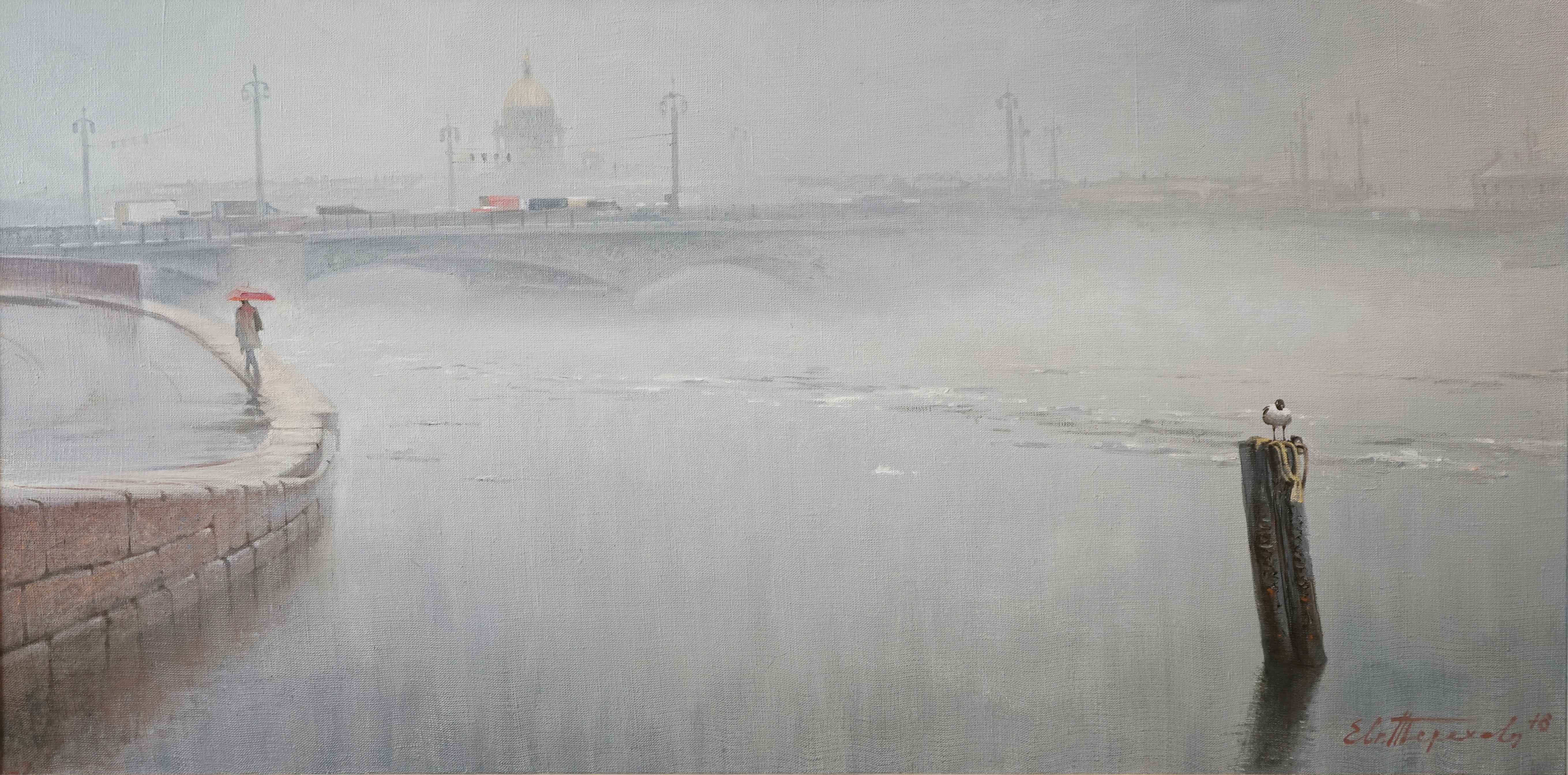 Nevsky Fog, Eugene Terekhov, Buy the painting Oil