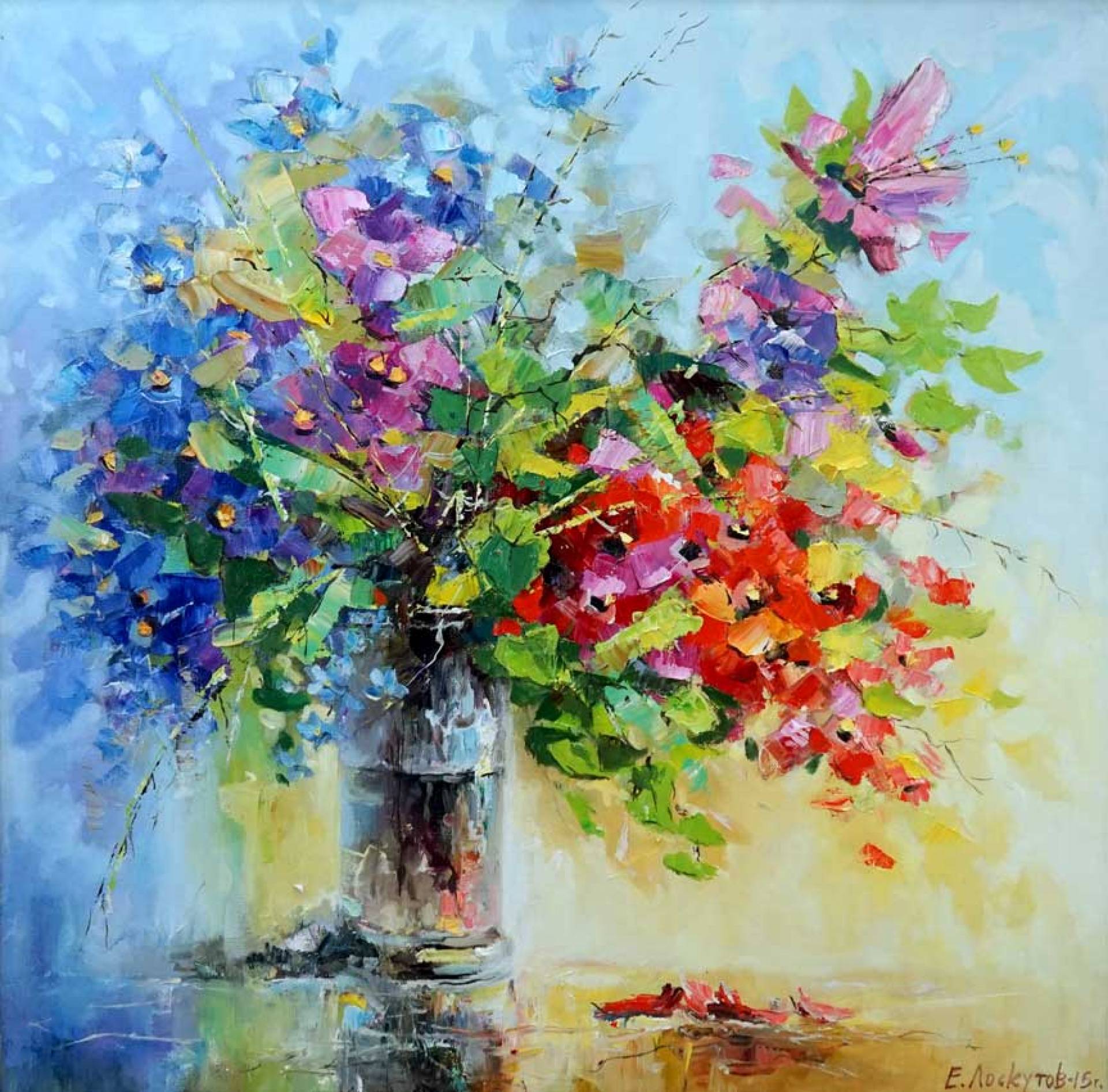 Blooming Serenade - 1, Evgeny Loskutov, Buy the painting Oil