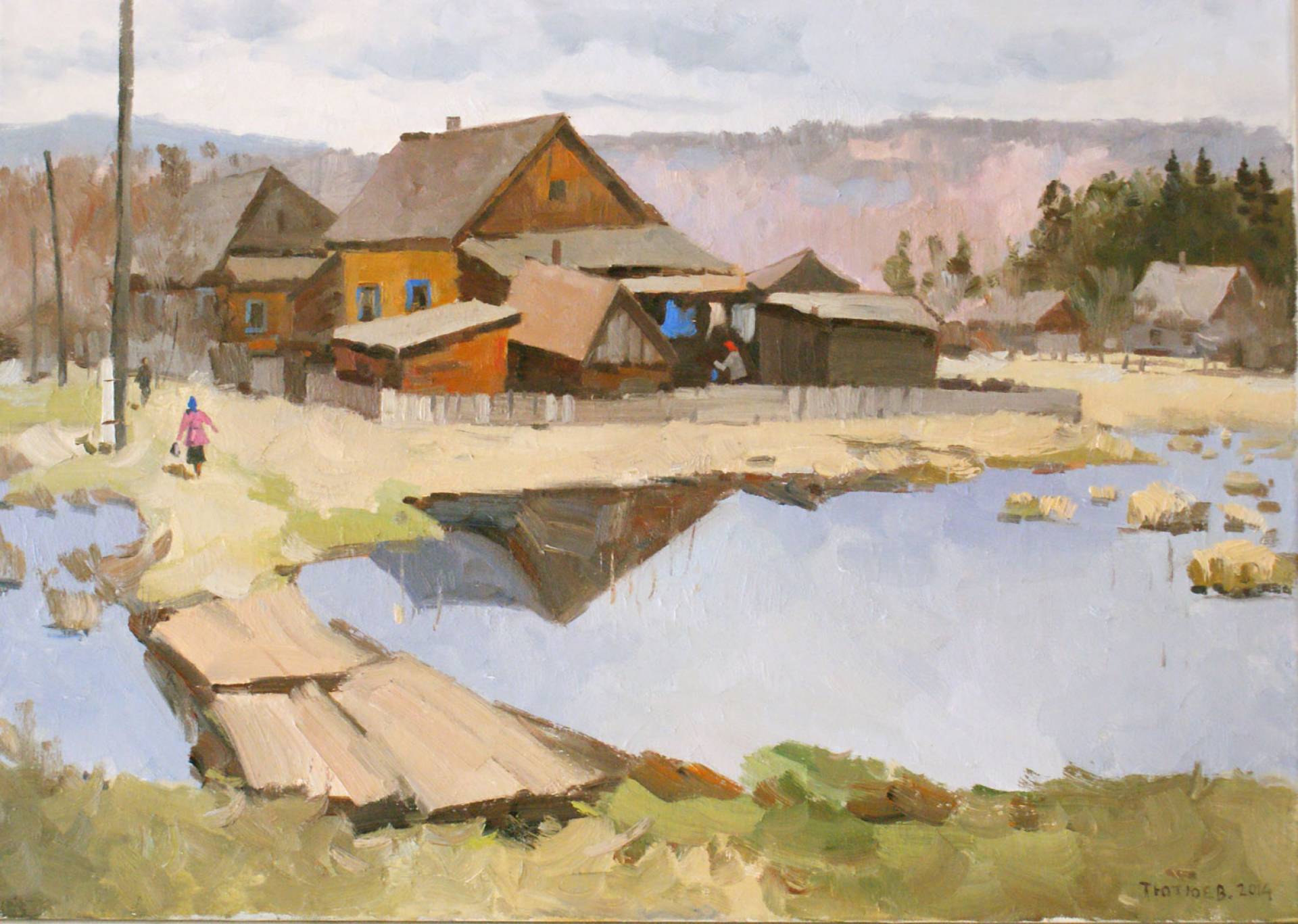 Spring, Vladimir Tyutyuev, Buy the painting Oil