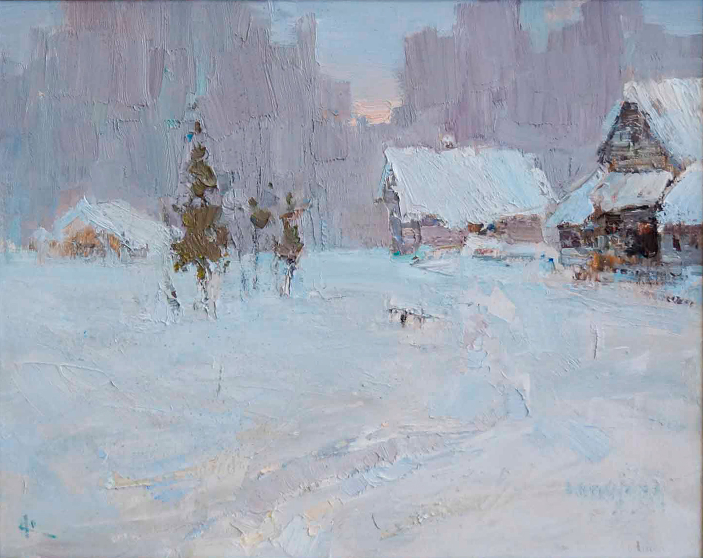 Frosty, Vyacheslav Korolenkov, Buy the painting Oil