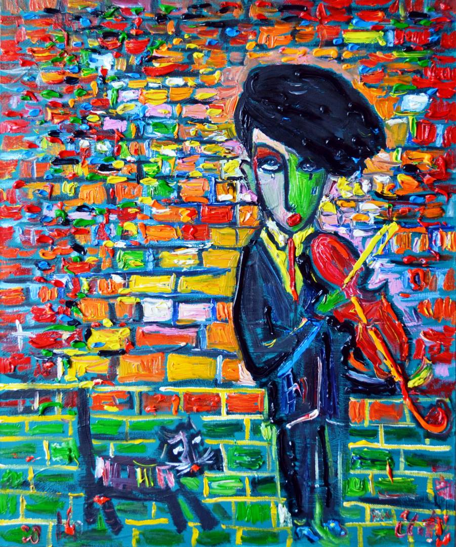 Young violinist - 1, Andrey Eletskiy , Buy the painting Oil