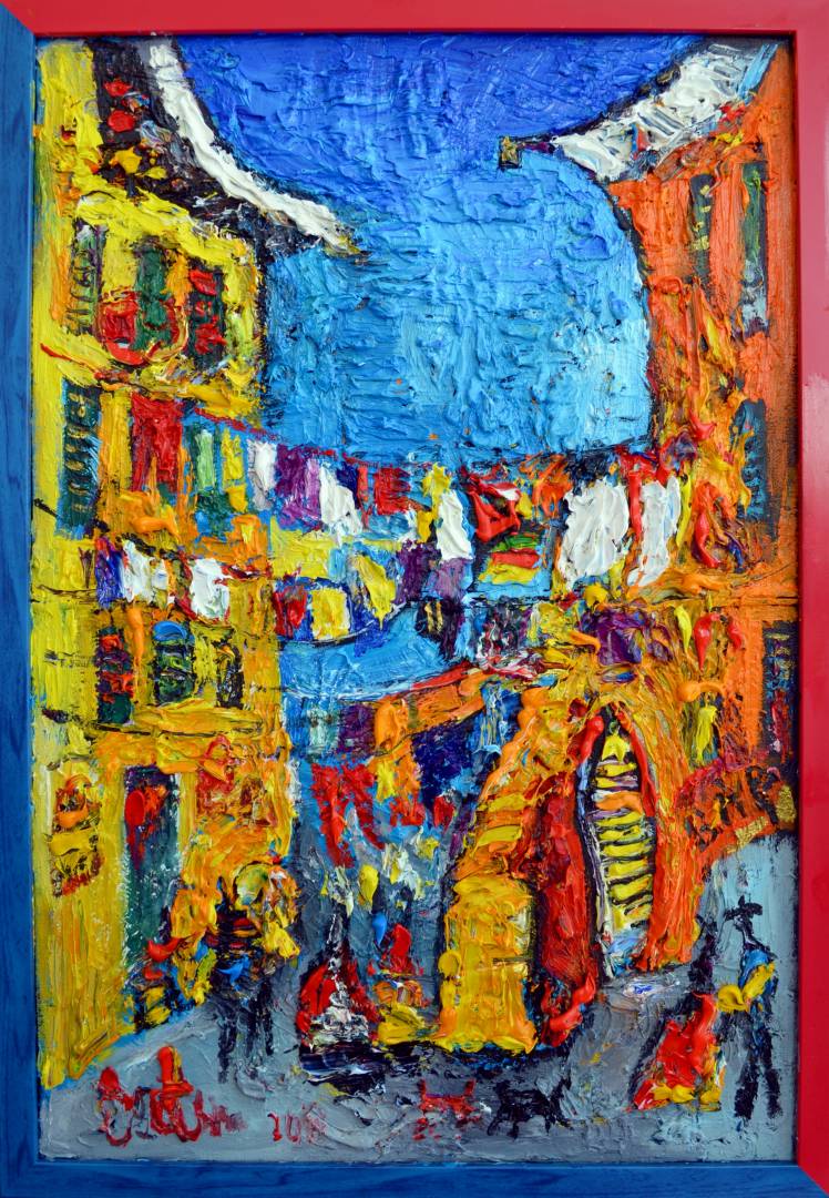 On the Italian Streets - 1, Andrey Eletskiy , Buy the painting Oil