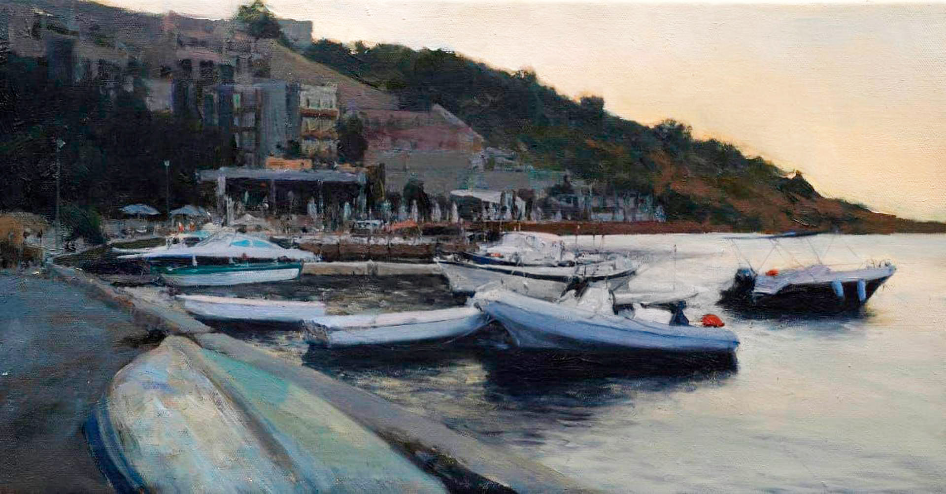 The Bay Güçükbük, Vladimir Kirillov, Buy the painting Oil