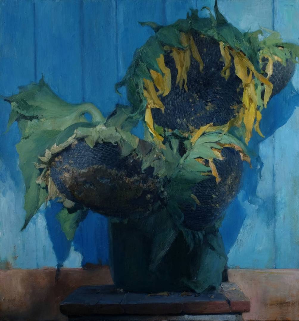 Sunflower, Vladimir Kirillov, Buy the painting Oil