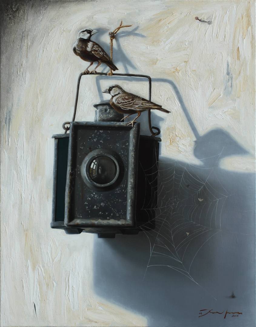 Old Lantern - 1, Ilya Khokhrin, Buy the painting Oil