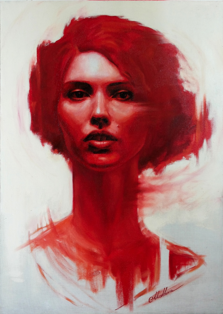 Red feeling  - 1, George Makharashvili, Buy the painting Oil