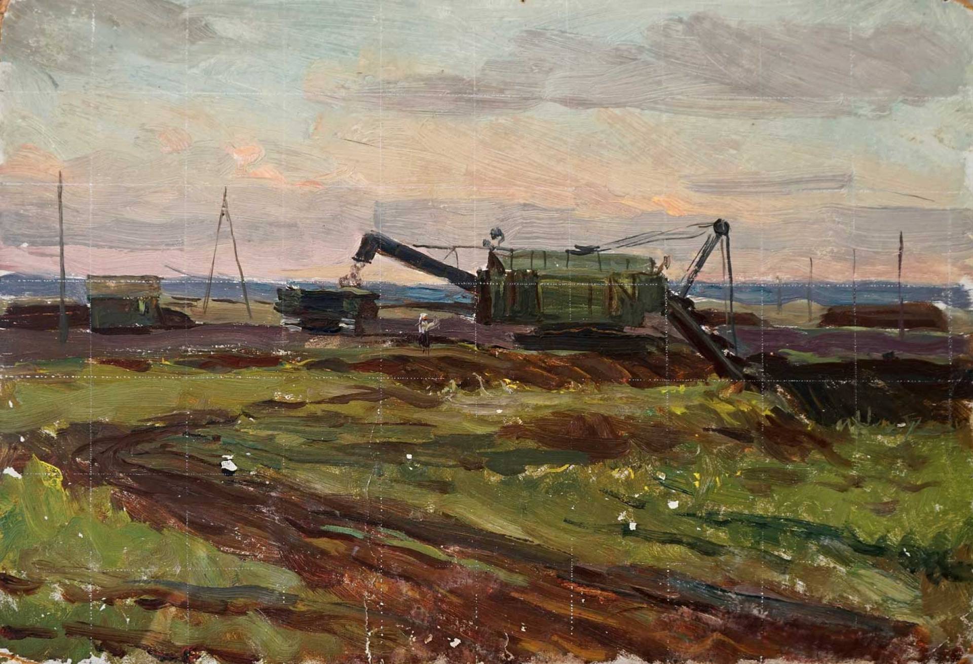 Etude - 1, Boris Glushkov, Buy the painting Oil