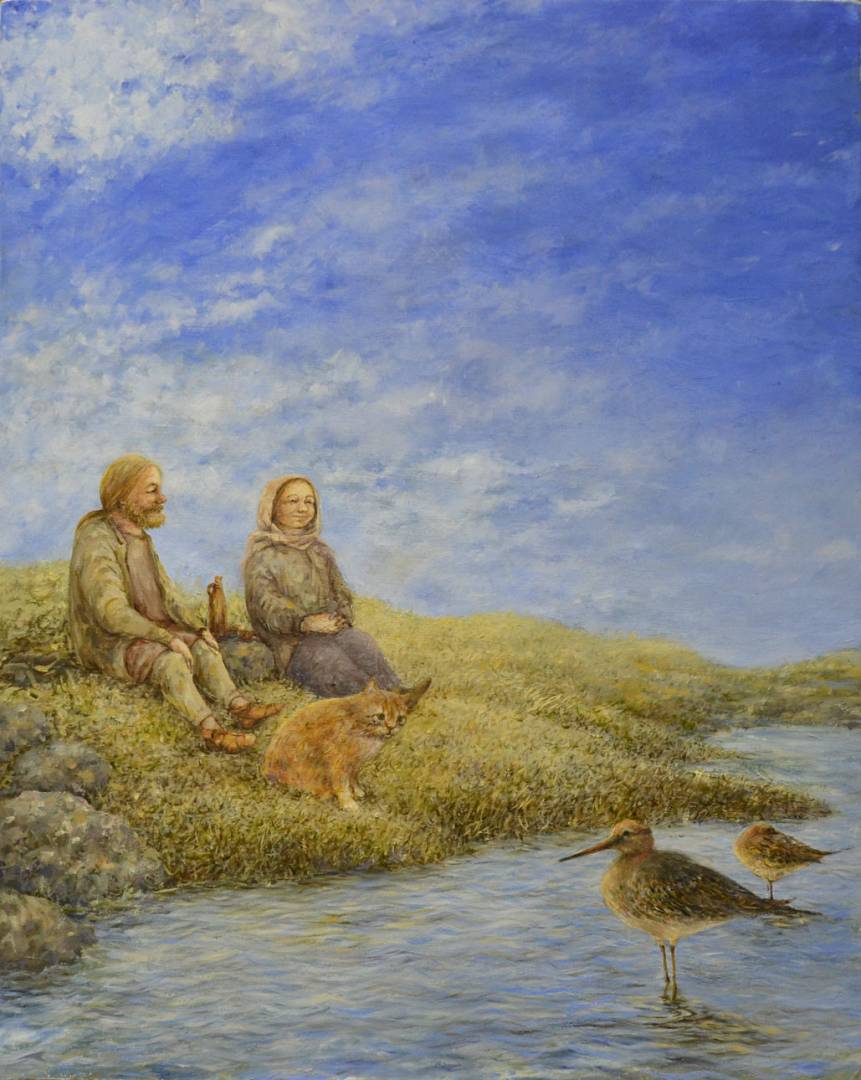 Under the Blue Sky, Natalya Govorukhina, Buy the painting Oil