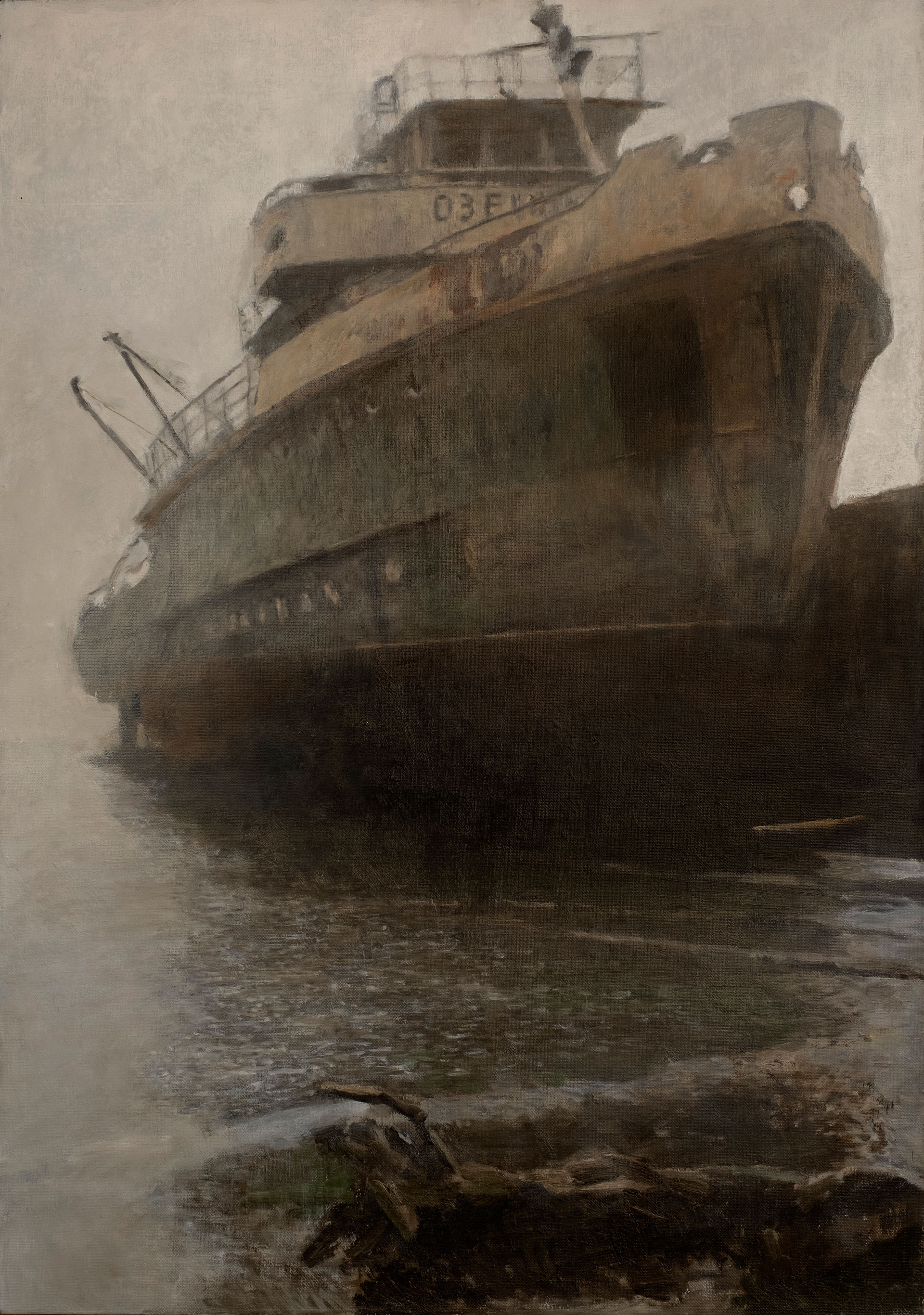 "Ozerniy" Icebreaker, Maksim Kaetkin, Buy the painting Oil