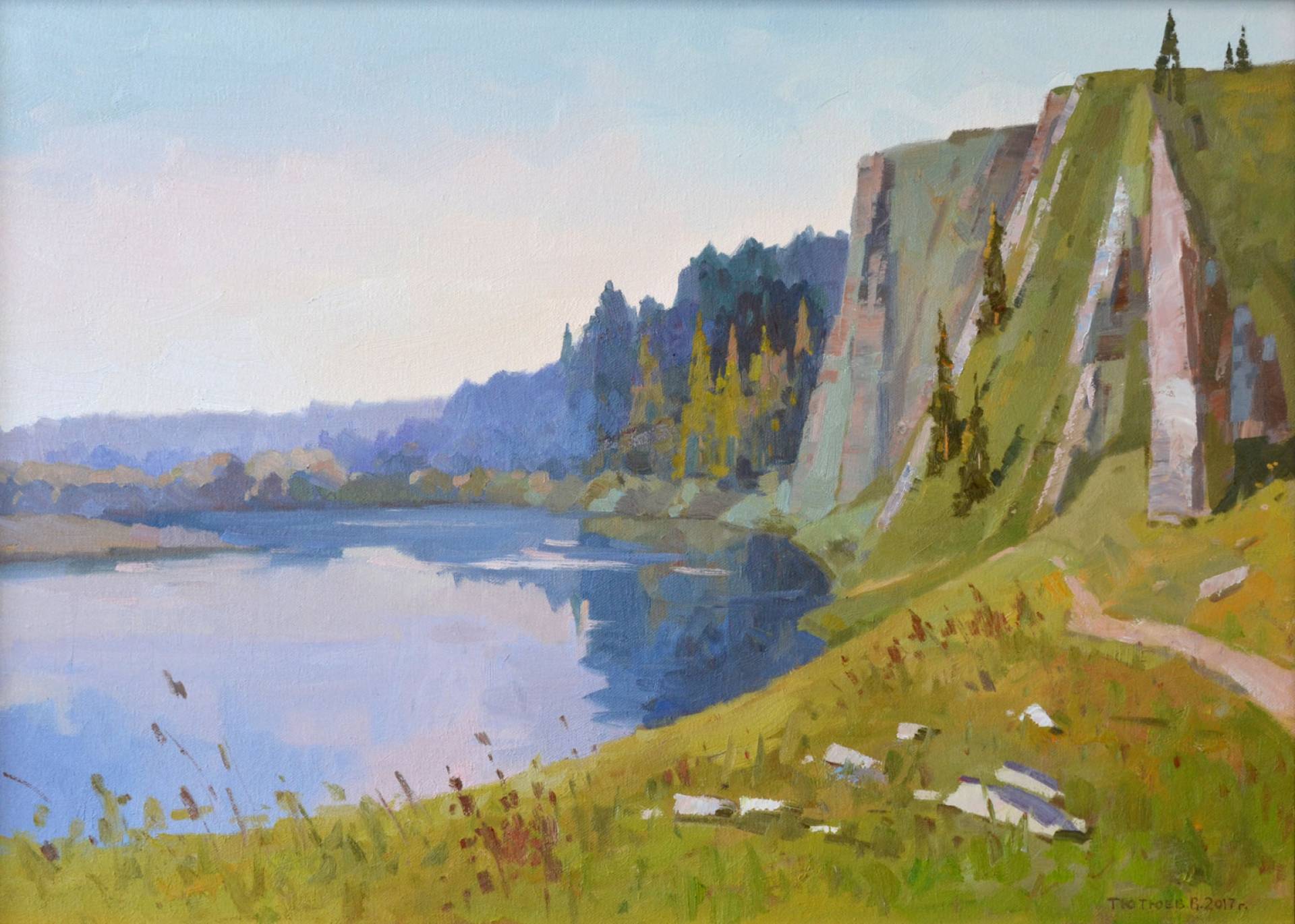 Morning in September - 1, Vladimir Tyutyuev, Buy the painting Oil