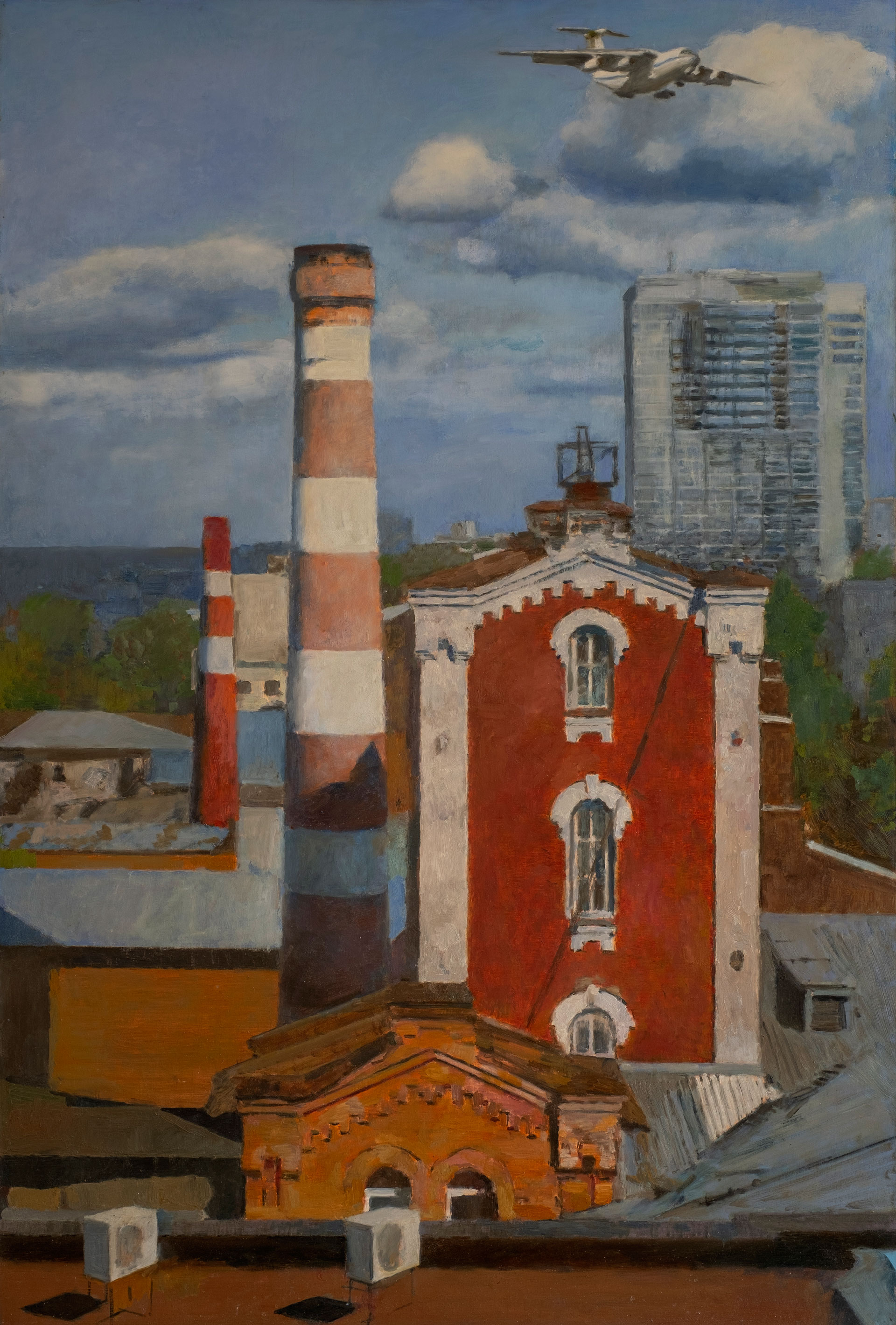 City Landscape - 1, Maksim Kaetkin, Buy the painting Oil
