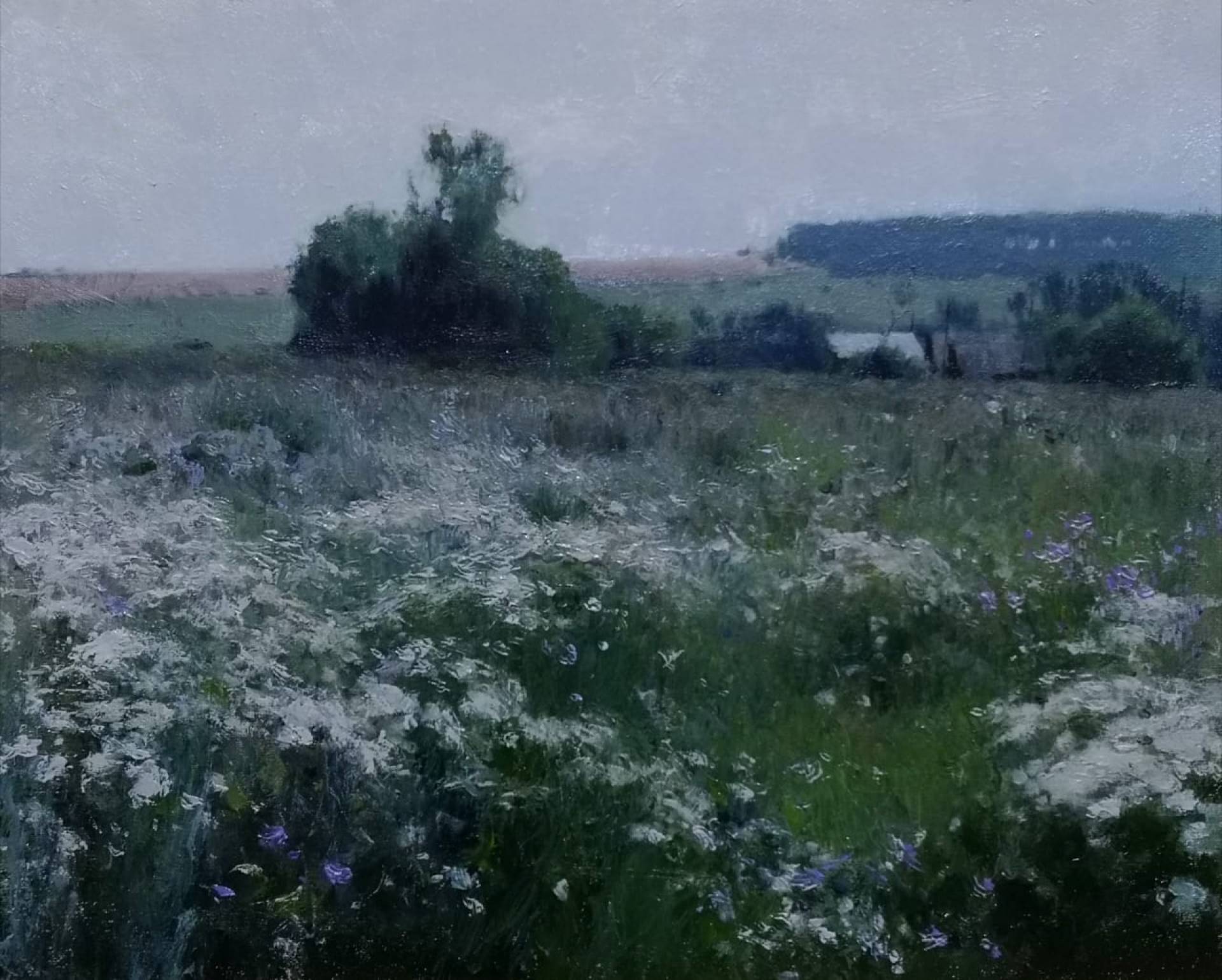 In the village in summer, Vladimir Kirillov, Buy the painting Oil
