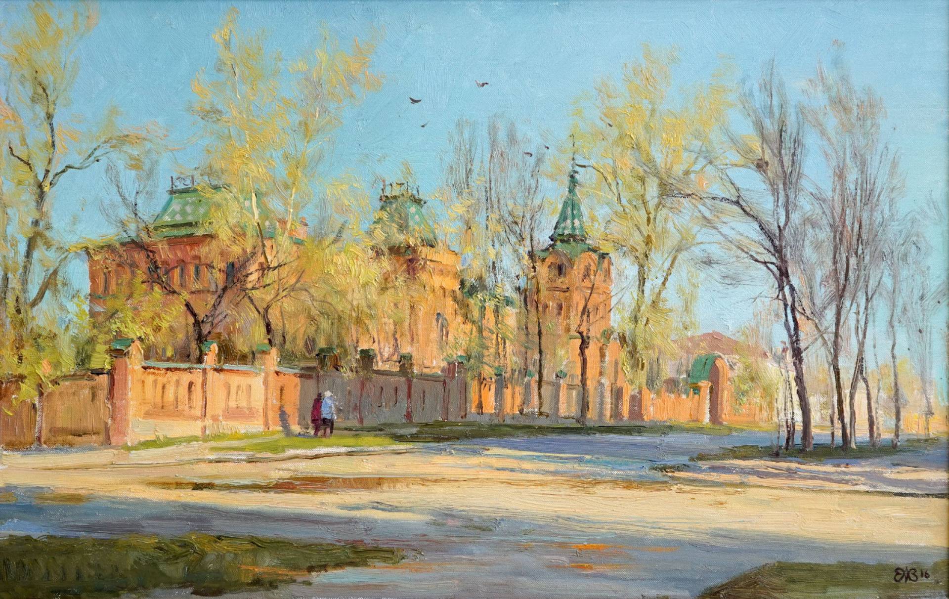 Light May. Ekaterinburg - 1, Alexey Efremov, Buy the painting Oil