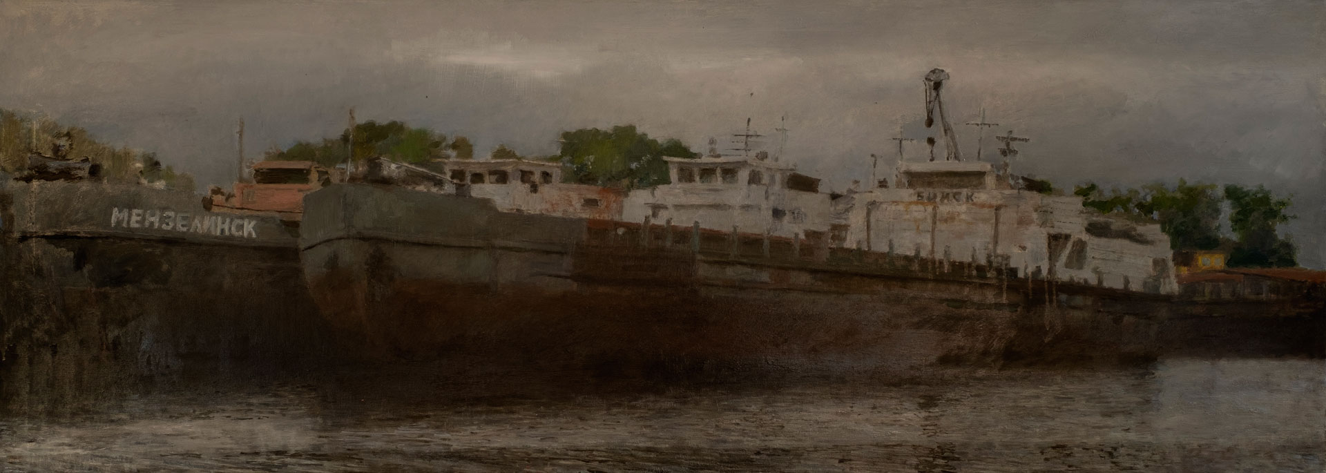 Backwater in Stariye Vodniki - 1, Maksim Kaetkin, Buy the painting Oil