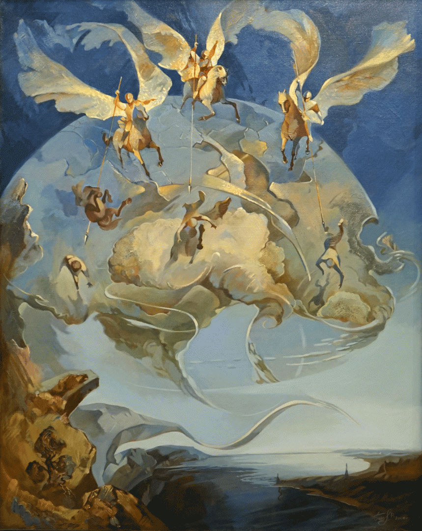 Angels, Vladimir Tyutyuev, Buy the painting Oil