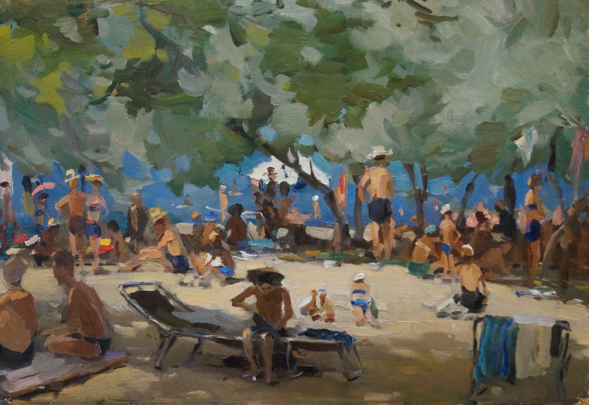 Wild Beach - 1, Sergei Volochaev, Buy the painting Oil