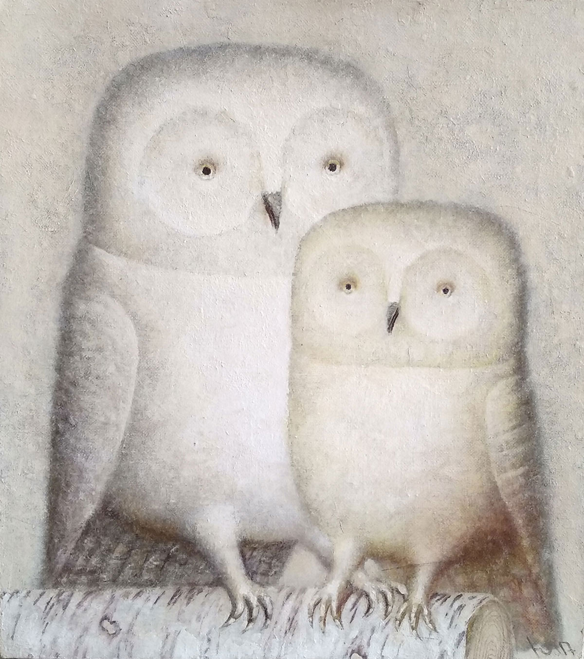 Owls, Yuri Pervushin, Buy the painting Oil