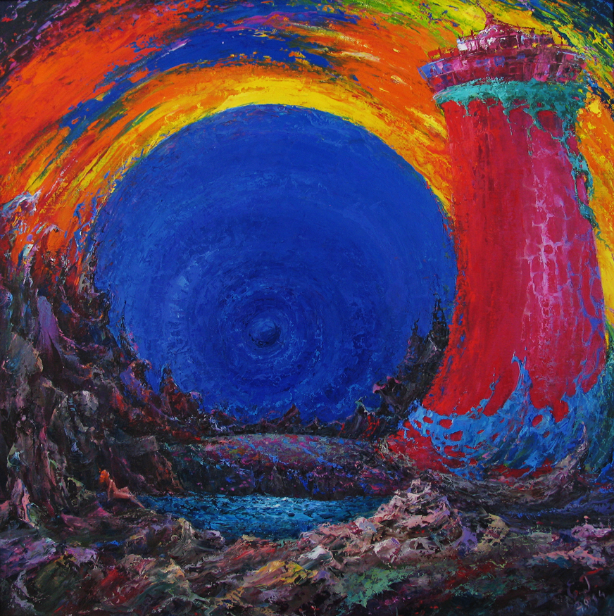 Lighthouse - 1, Evgeny Guselnikov, Buy the painting Oil