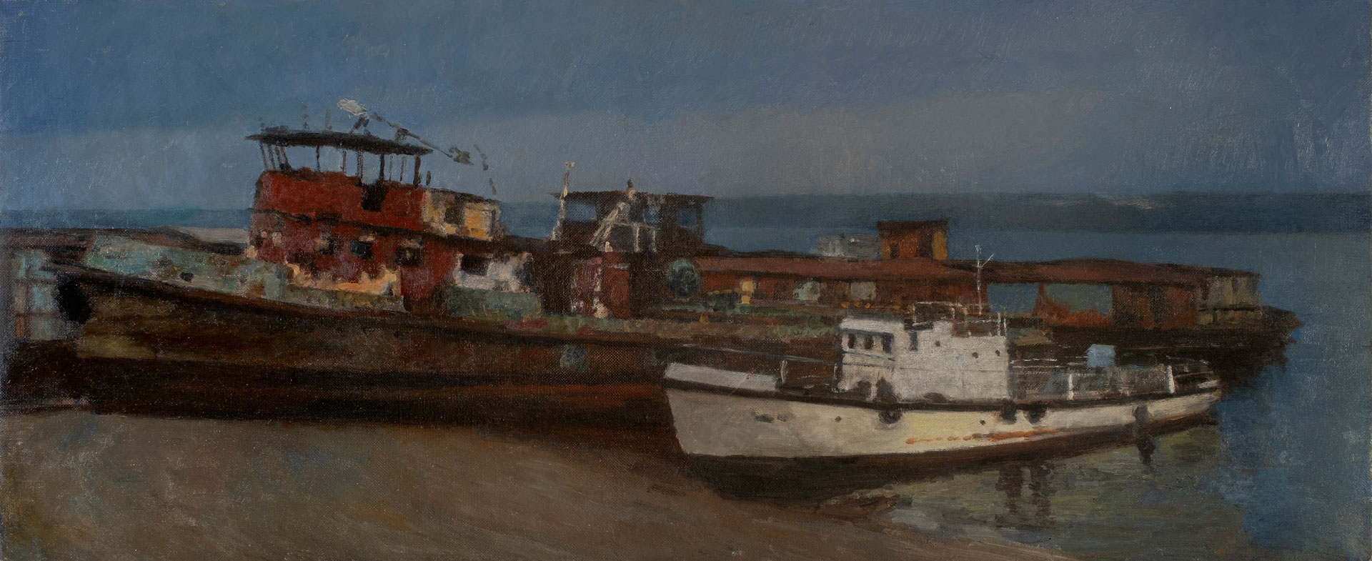 Kamsk Sea, Maksim Kaetkin, Buy the painting Oil