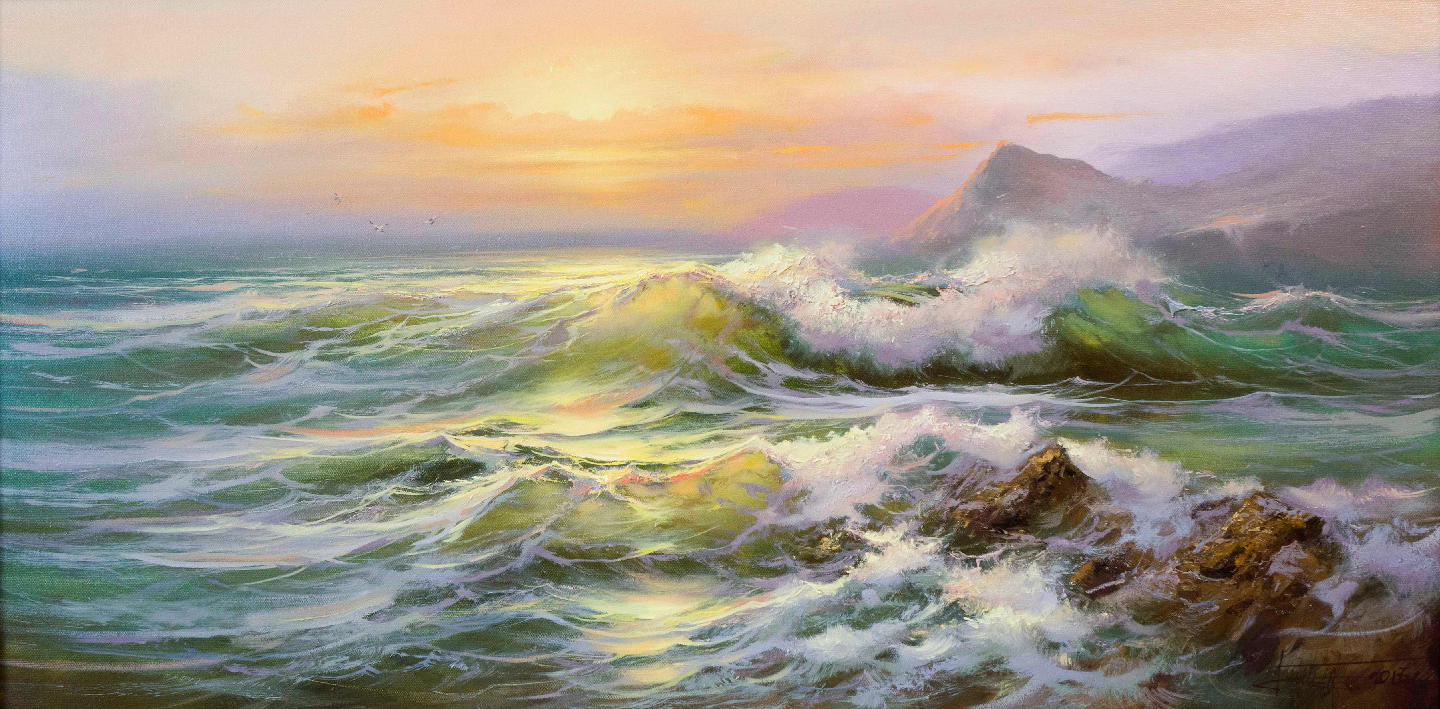 Sea, Dmitry Balakhonov, Buy the painting Oil