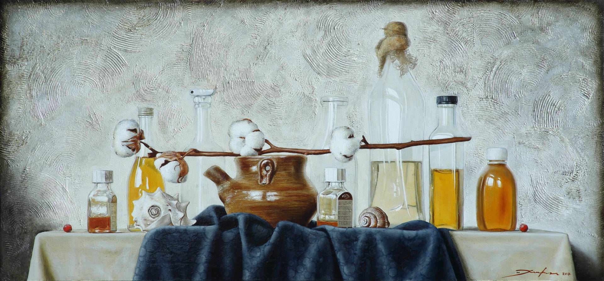 Cotton Oil, Ilya Khokhrin, Buy the painting Oil