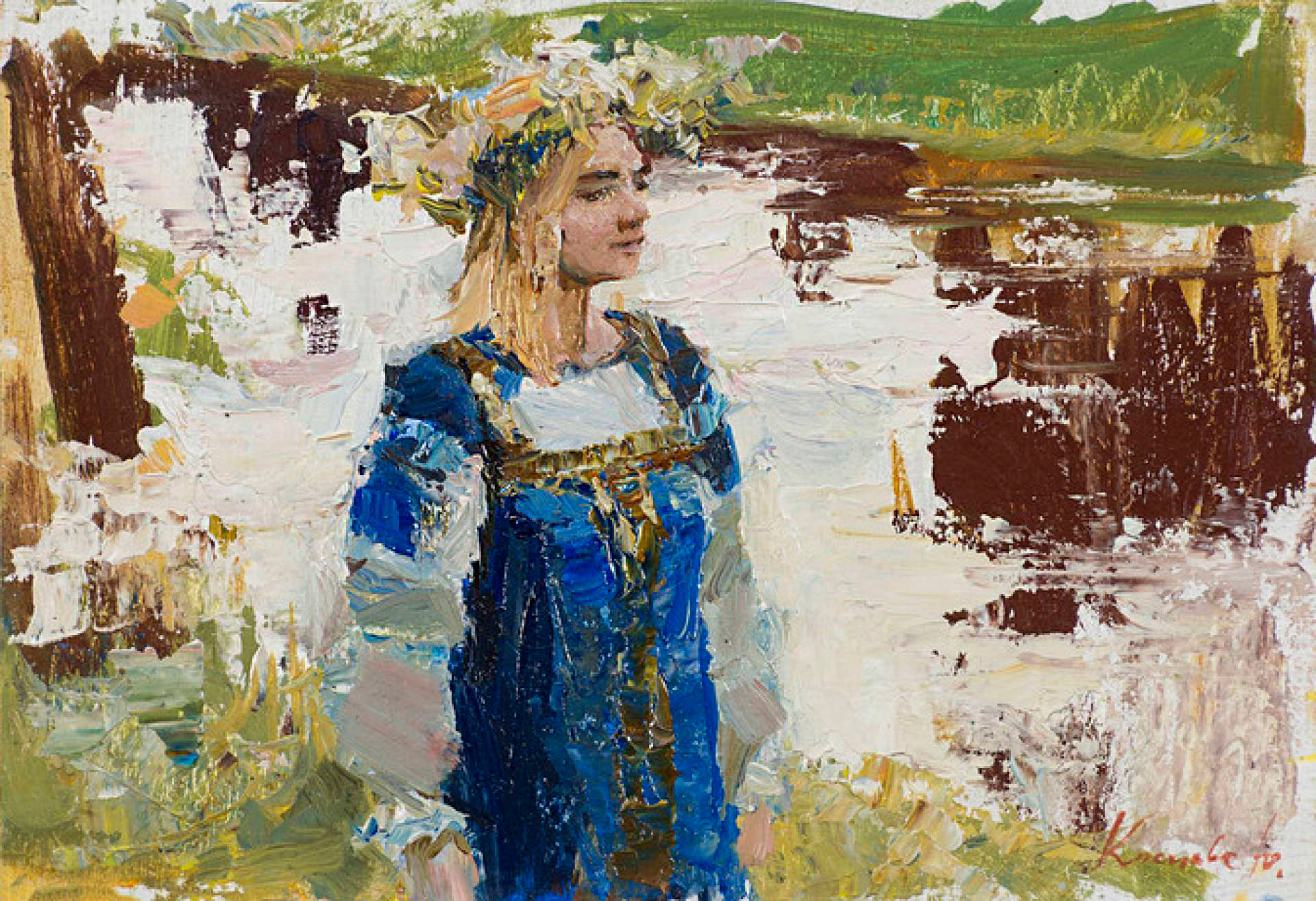 Katya, Julia Kostsova, Buy the painting Oil