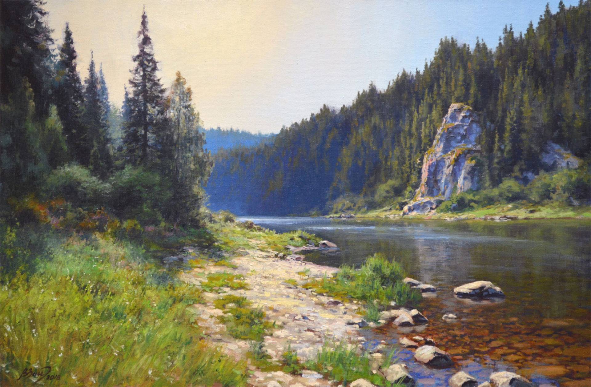 Hot Noon - 1, Vadim Zainullin, Buy the painting Oil