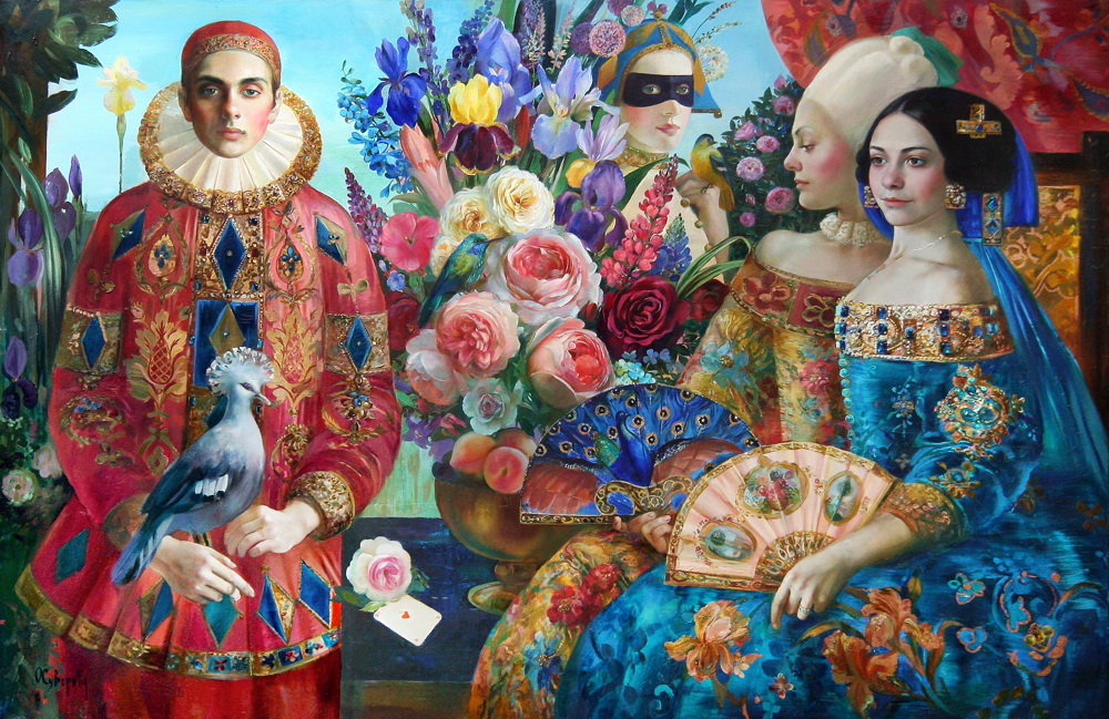 Masquerade, Olga Suvorova, Buy the painting Oil
