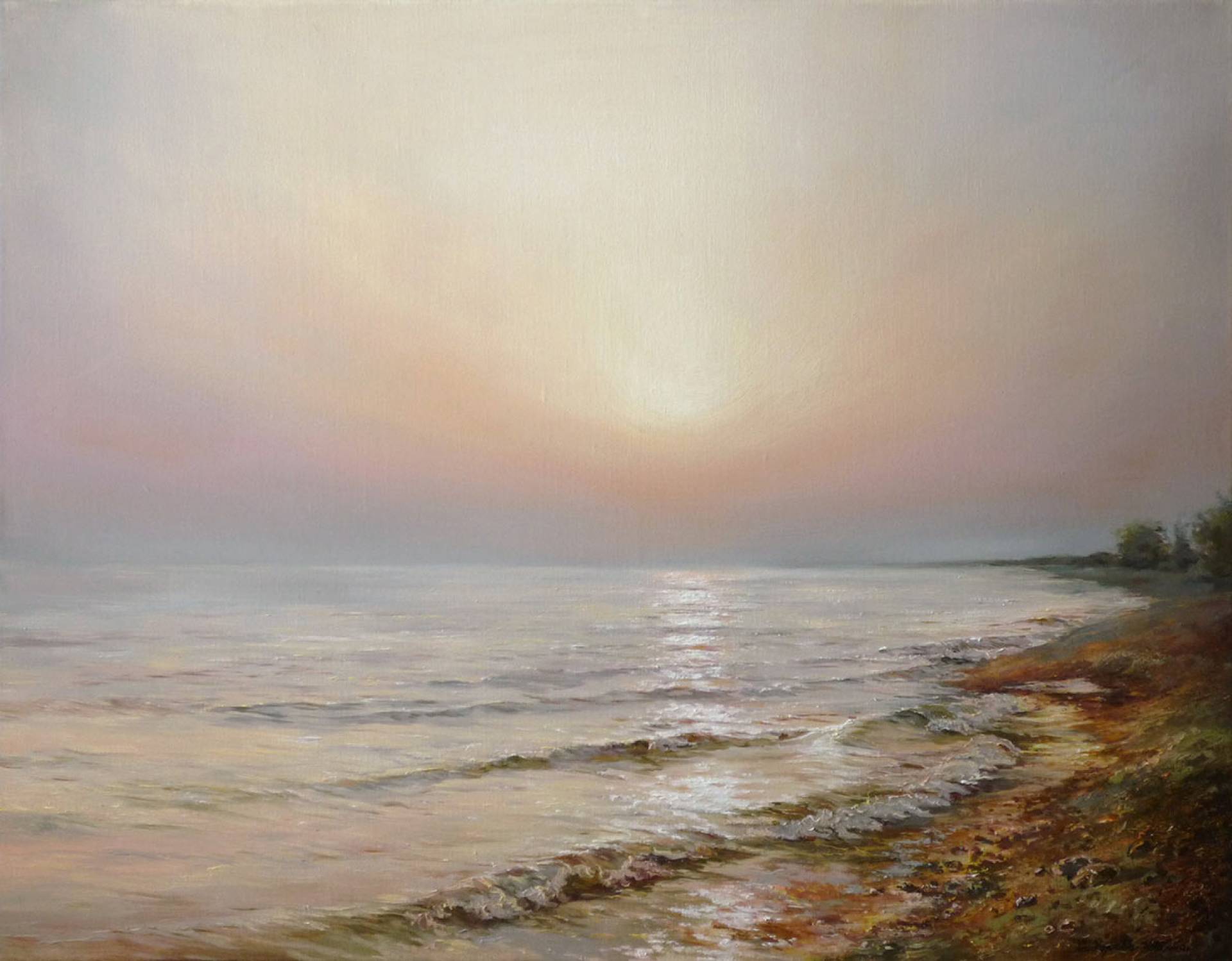 Gentle Wave. Pitsunda, Zhanna Sidorova, Buy the painting Oil