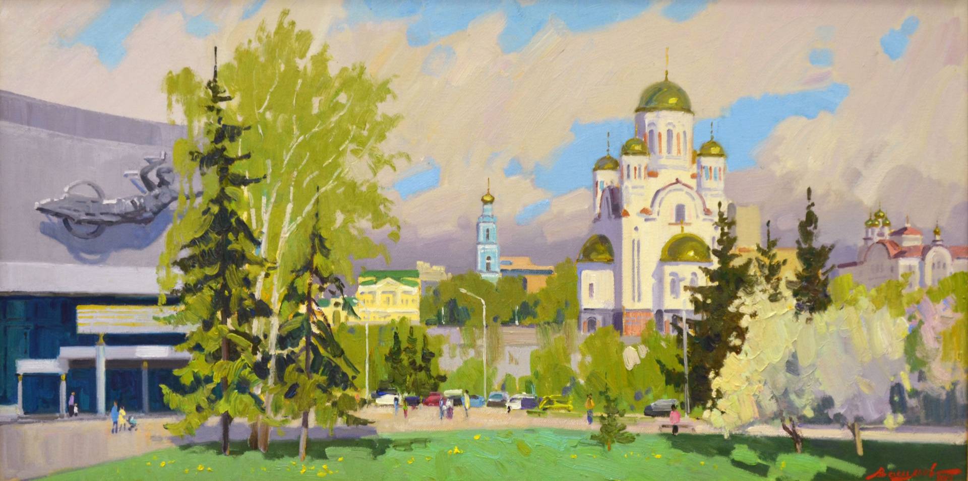 Summer day, Dmitry Vasiliev, Buy the painting Oil