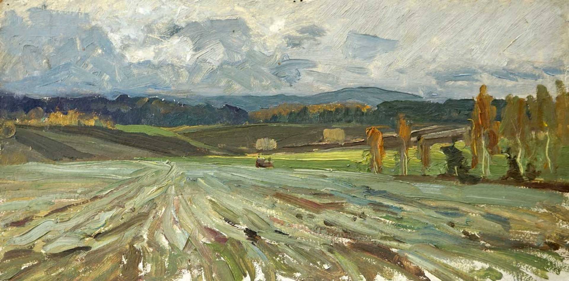In the Fields, Boris Glushkov, Buy the painting Oil