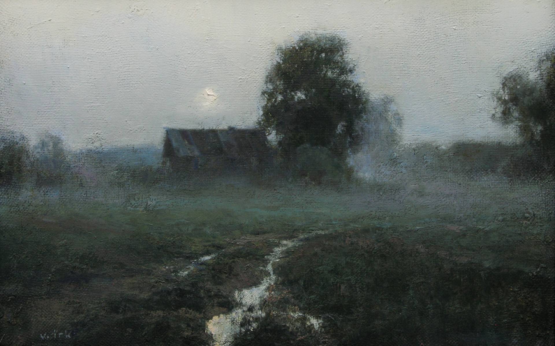 Morning. Fog - 1, Vladimir Kirillov, Buy the painting Oil