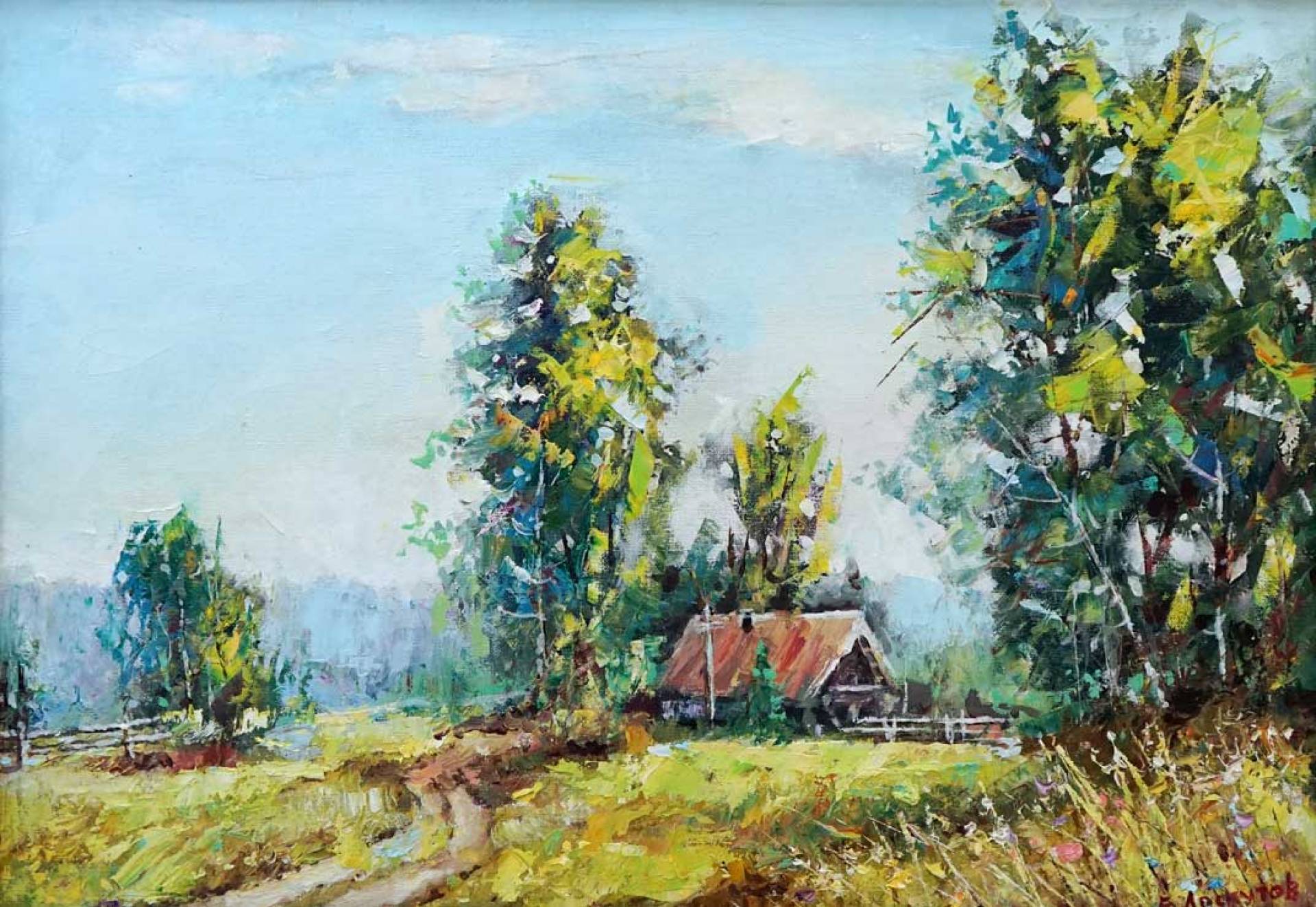 Hot afternoon - 1, Evgeny Loskutov, Buy the painting Oil
