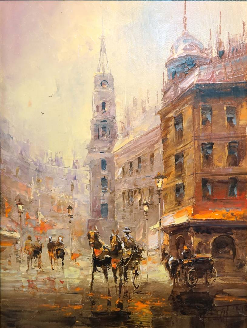 In the City - 1, Dmitry Balakhonov, Buy the painting Oil