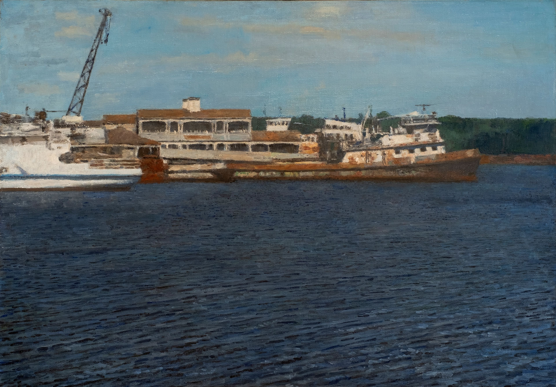 Dock - 1, Maksim Kaetkin, Buy the painting Oil
