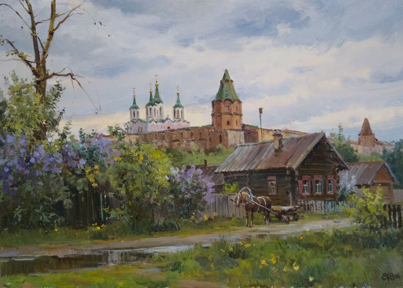 Dolmatovo, Alexey Efremov, Buy the painting Oil