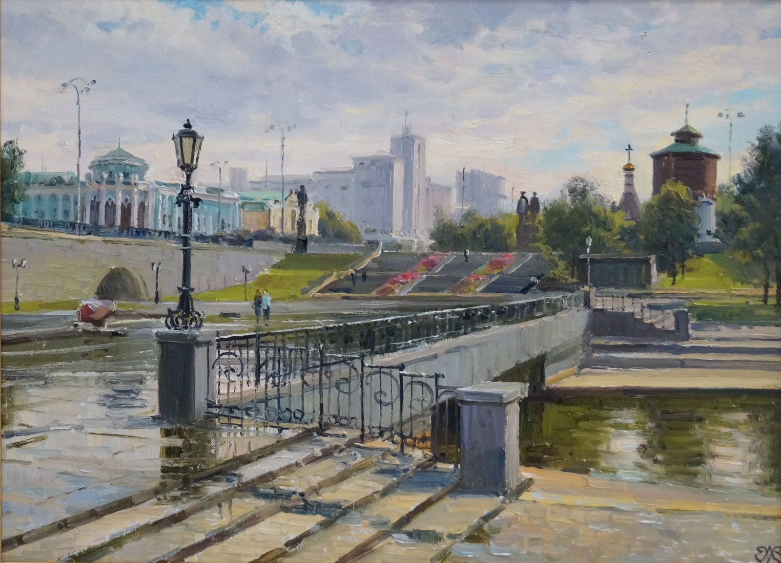 Heart of the City. Ekaterinburg, Alexey Efremov, Buy the painting Oil
