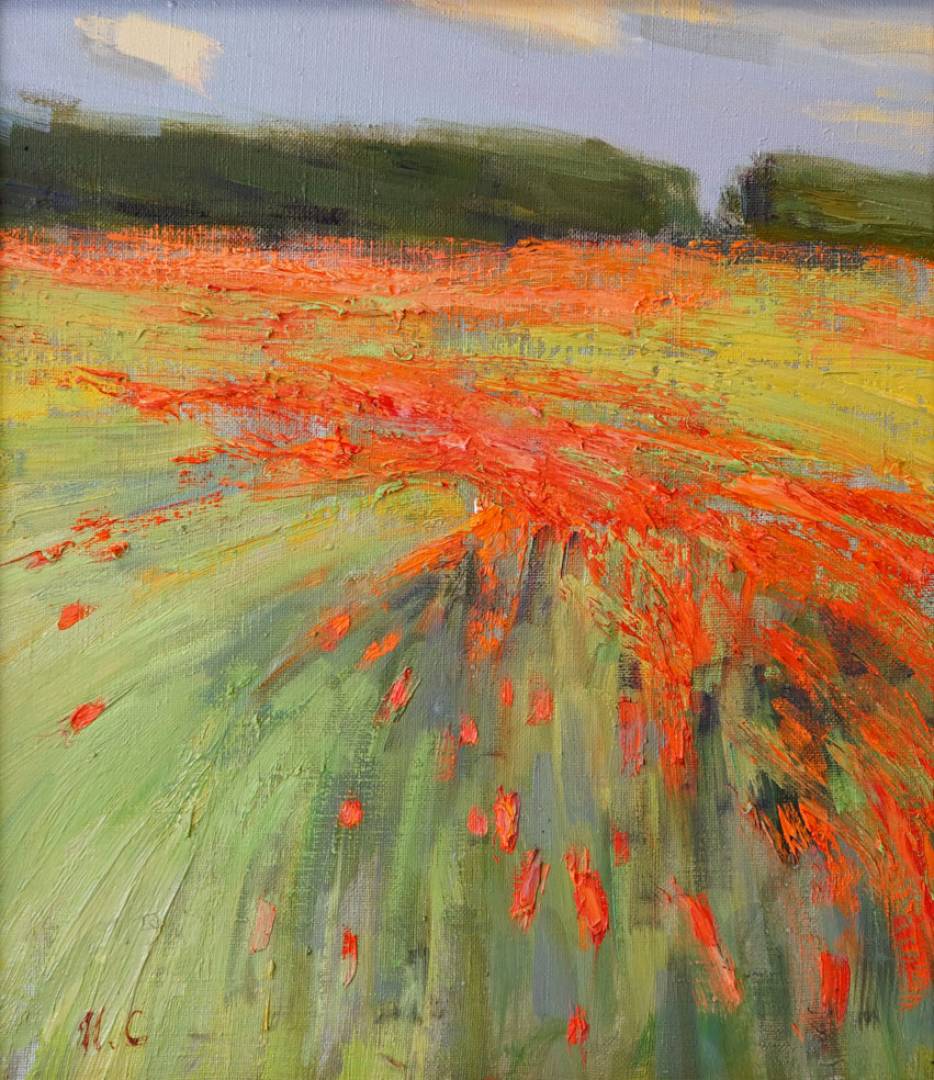 Provence. Poppies - 1, Ivan Skorobogatov, Buy the painting Oil
