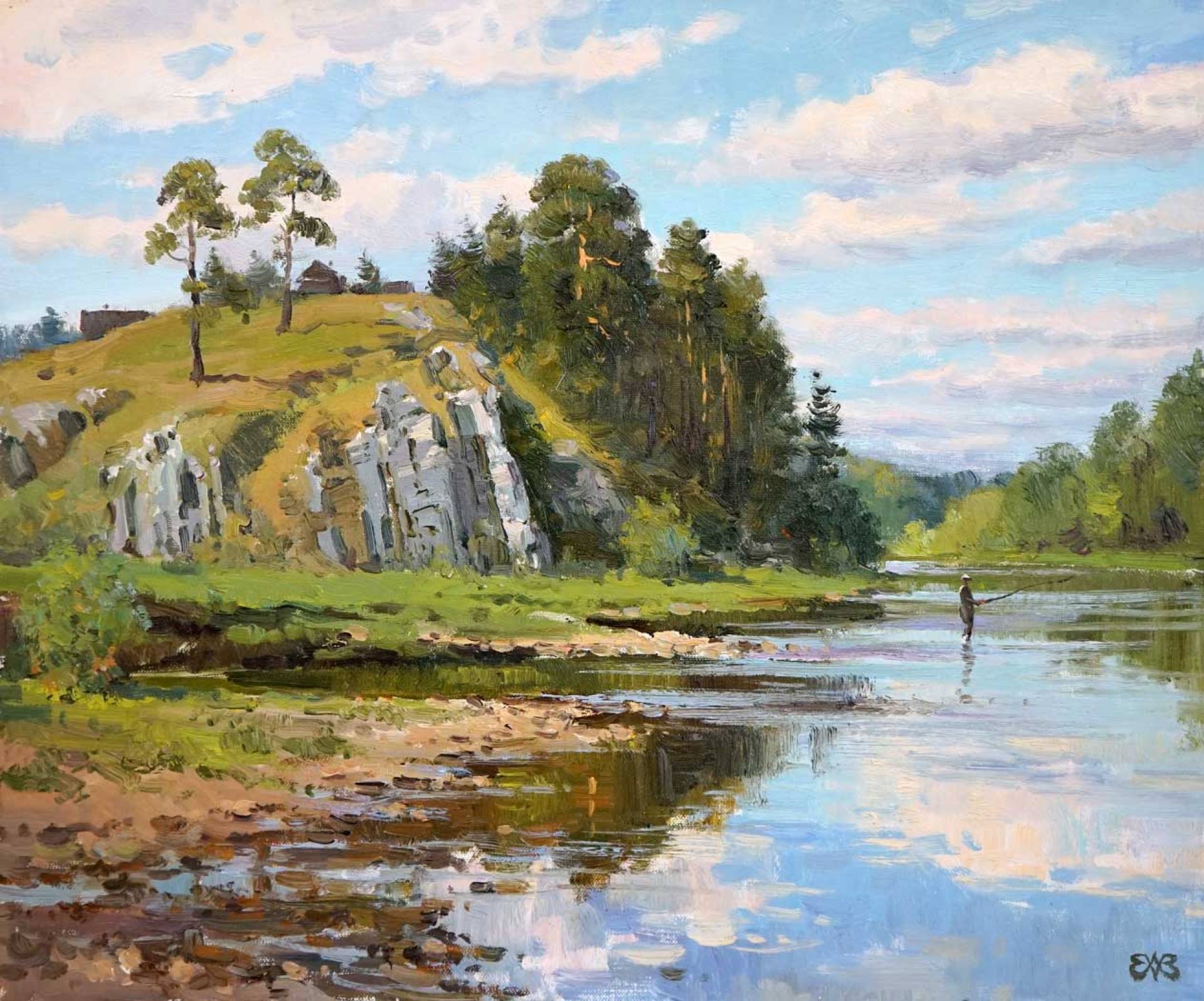 On Chusovaya. Kamenka - 1, Alexey Efremov, Buy the painting Oil