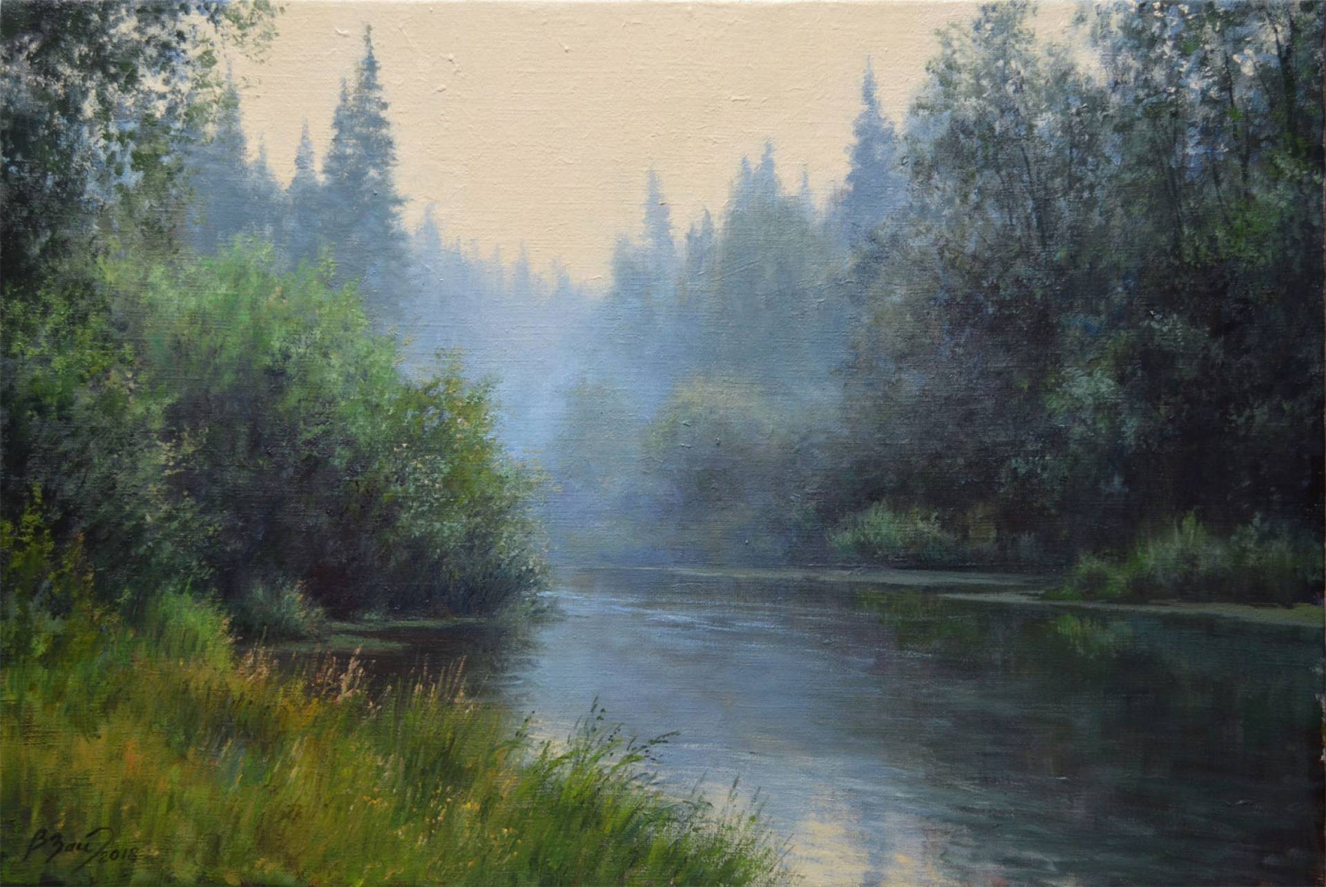 Fog - 1, Vadim Zainullin, Buy the painting Oil