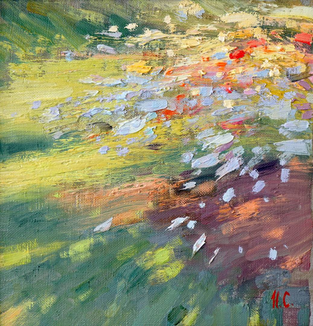 Flowers - 1, Ivan Skorobogatov, Buy the painting Oil