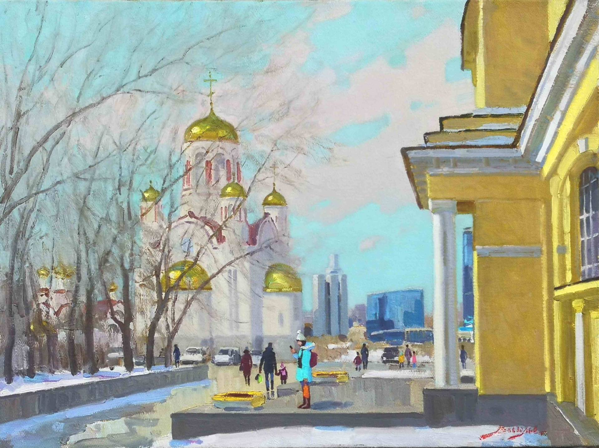 Sunday, Dmitry Vasiliev, Buy the painting Oil