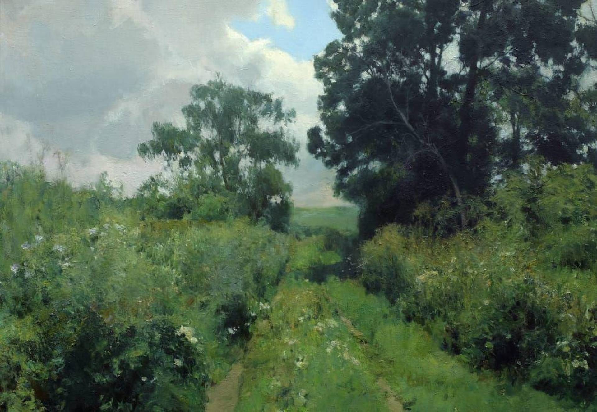 Summer landscape, Vladimir Kirillov, Buy the painting Oil