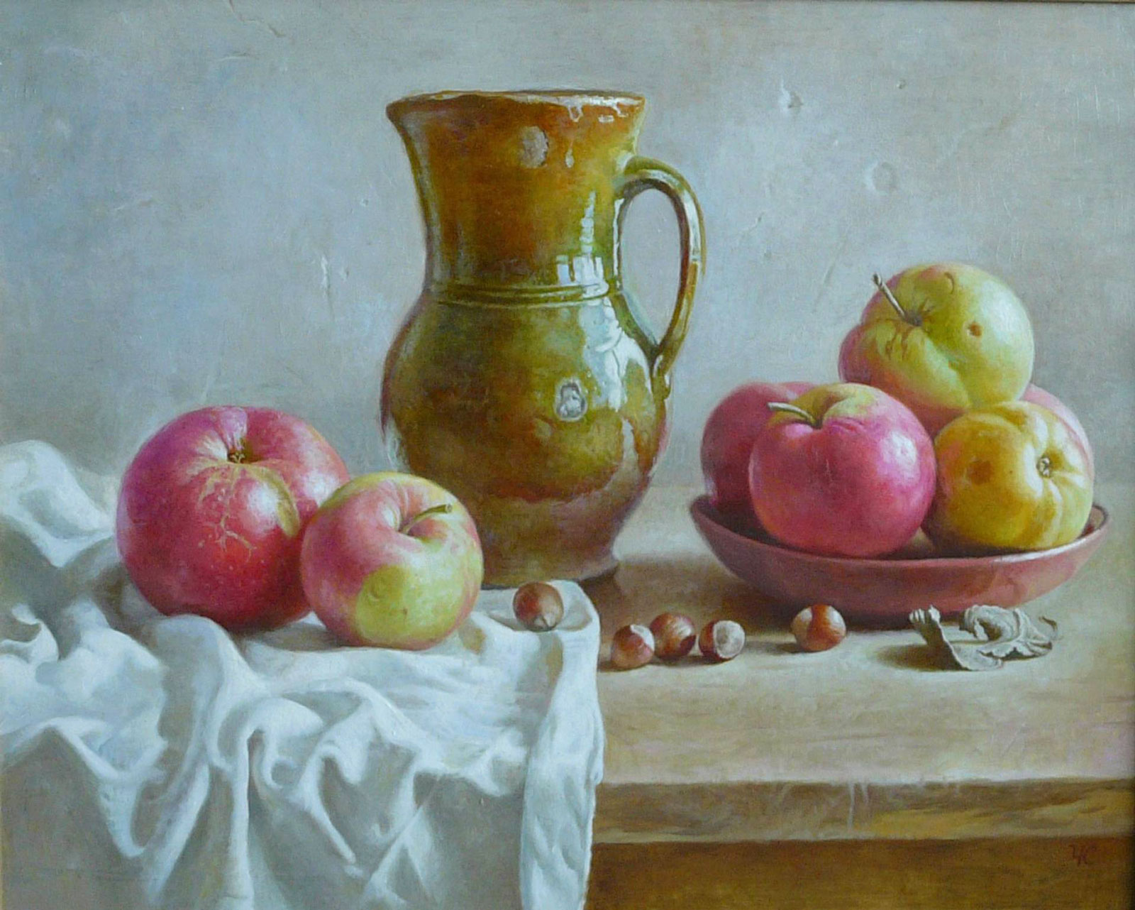 Still Life with a Pitcher - 1, Stanislav Chadov, Buy the painting Oil