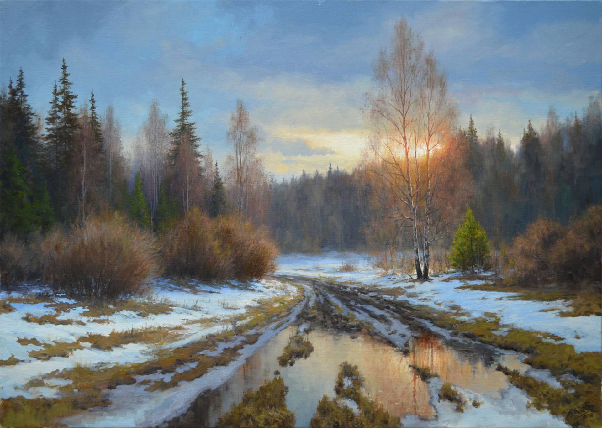 Slush - 1, Vadim Zainullin, Buy the painting Oil
